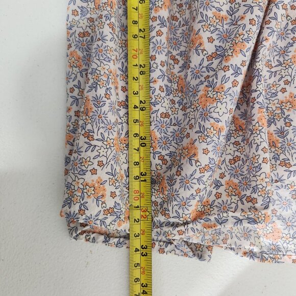 H&M Dress Womens Floral Print Long Sleeve Tunic A Line Dress XS Boho - Picture 5 of 11